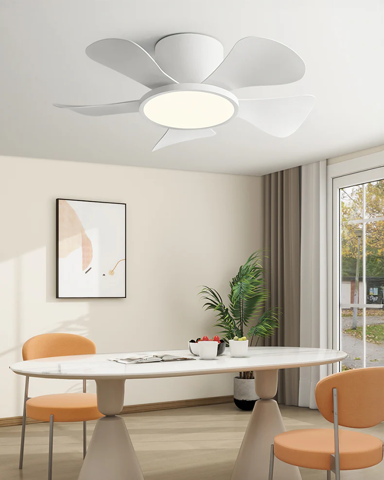 WOMO 30 Inch Low Profile Ceiling Fan Lamp-WM5205 - Image 7