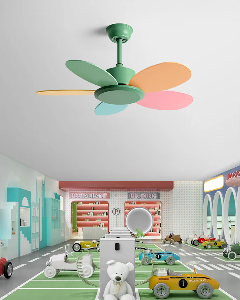 WOMO 36 Inch Children Wood Ceiling Fan - WM5152 - Image 14