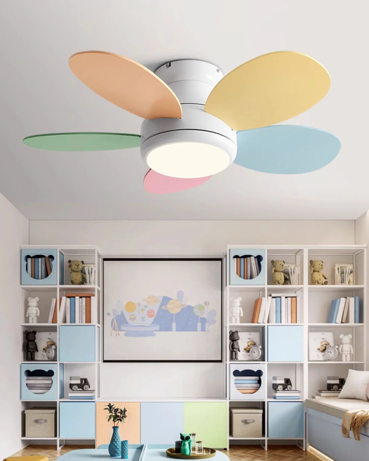 WOMO 36 inch Children Ceiling Fan Lamp - WM5180 - Image 2