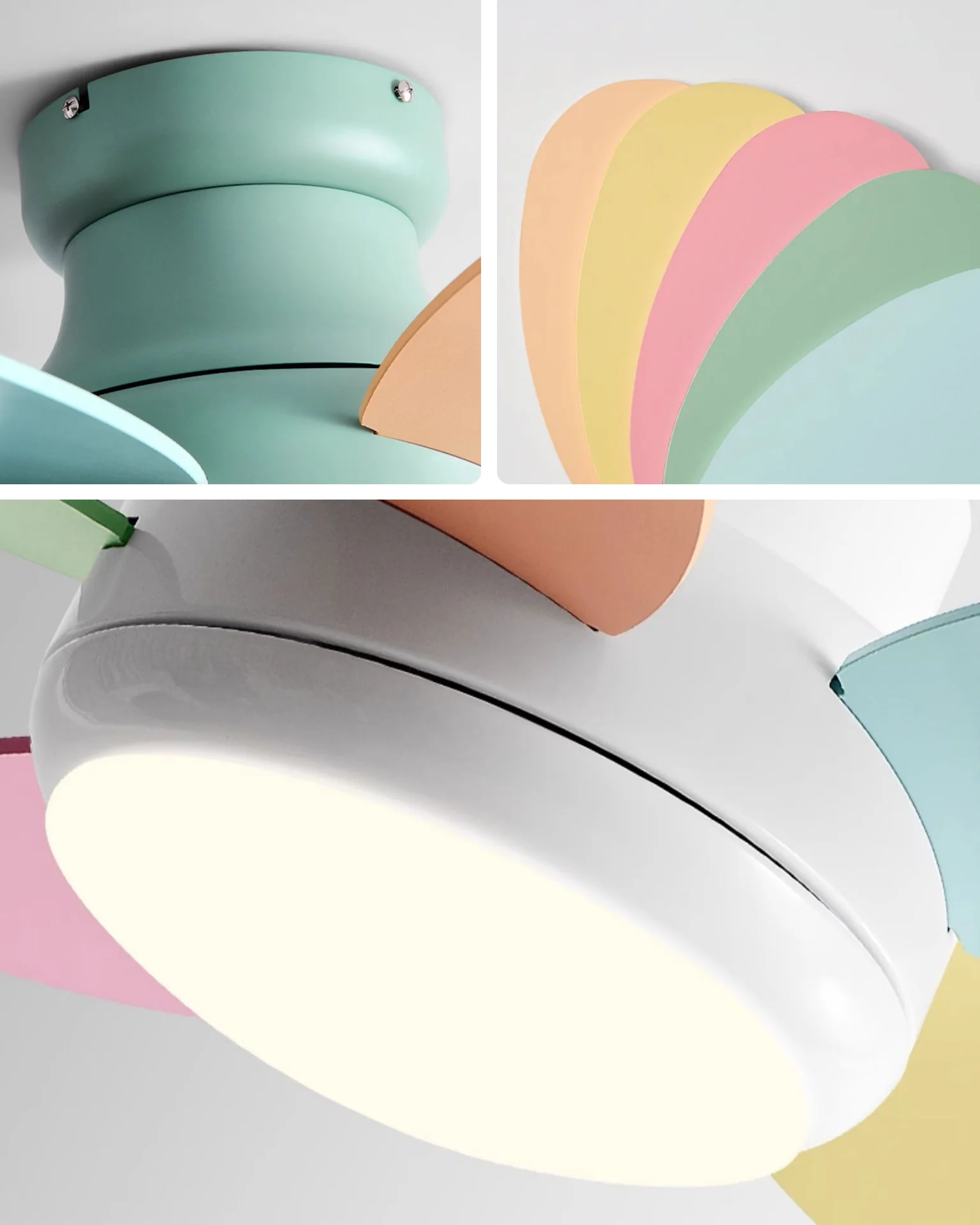 WOMO 36 inch Children Ceiling Fan Lamp - WM5180 - Image 3