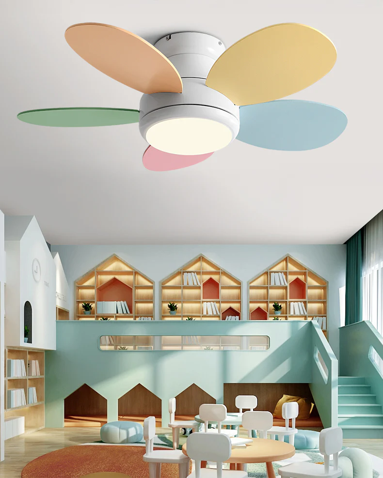 WOMO 36 inch Children Ceiling Fan Lamp - WM5180 - Image 7