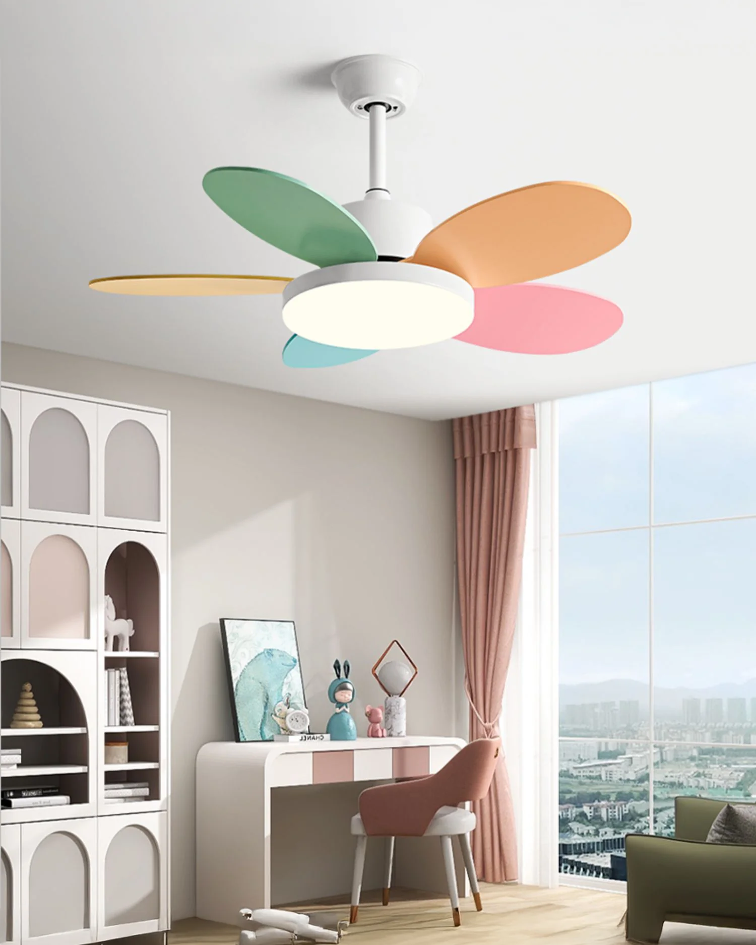 WOMO 36 Inch Children Ceiling Fan Lamp - WM5187 - Image 5