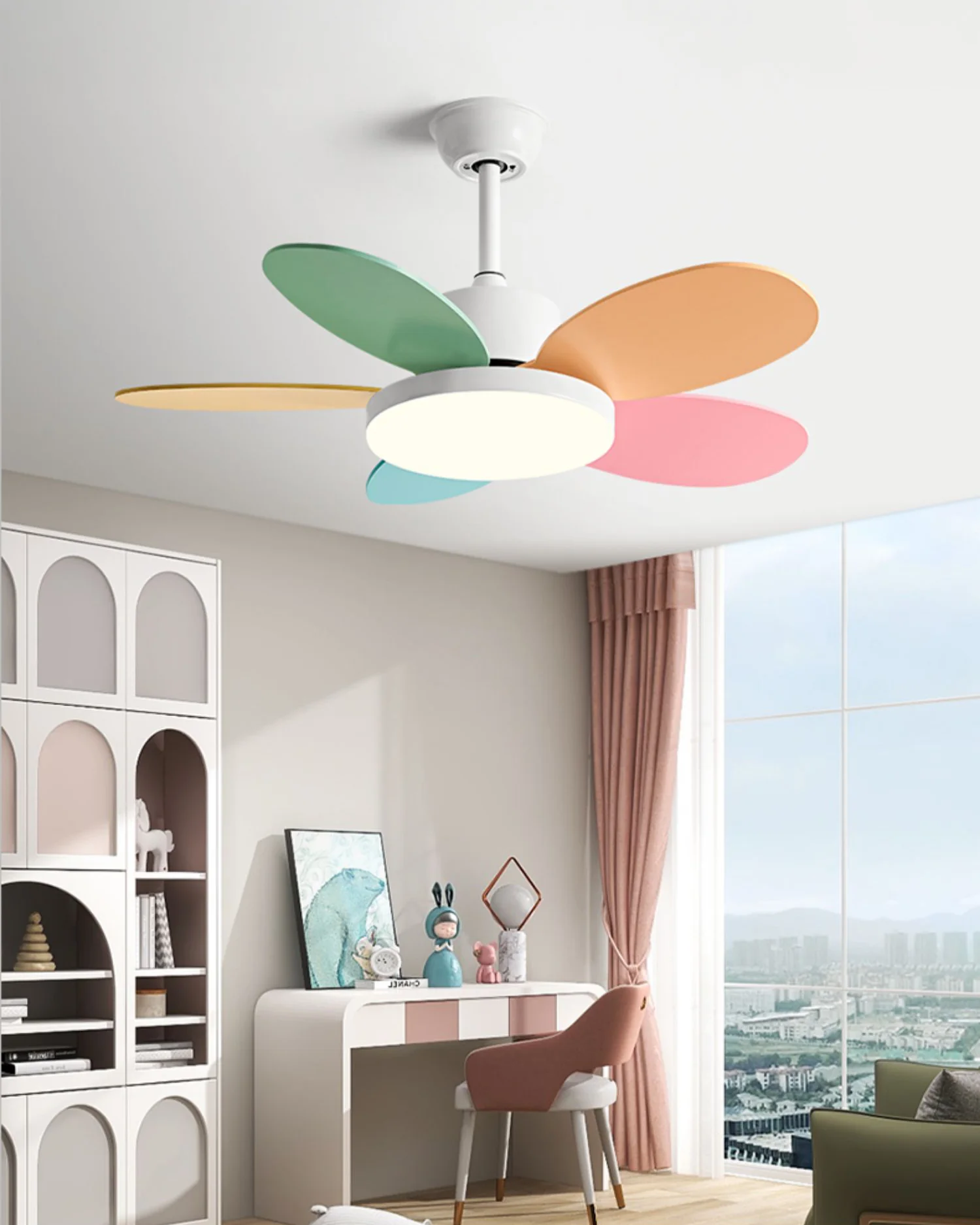 WOMO 36 Inch Children Ceiling Fan Lamp - WM5236 - Image 4