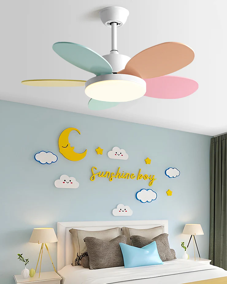 WOMO 36 Inch Children Ceiling Fan Lamp - WM5236 - Image 9