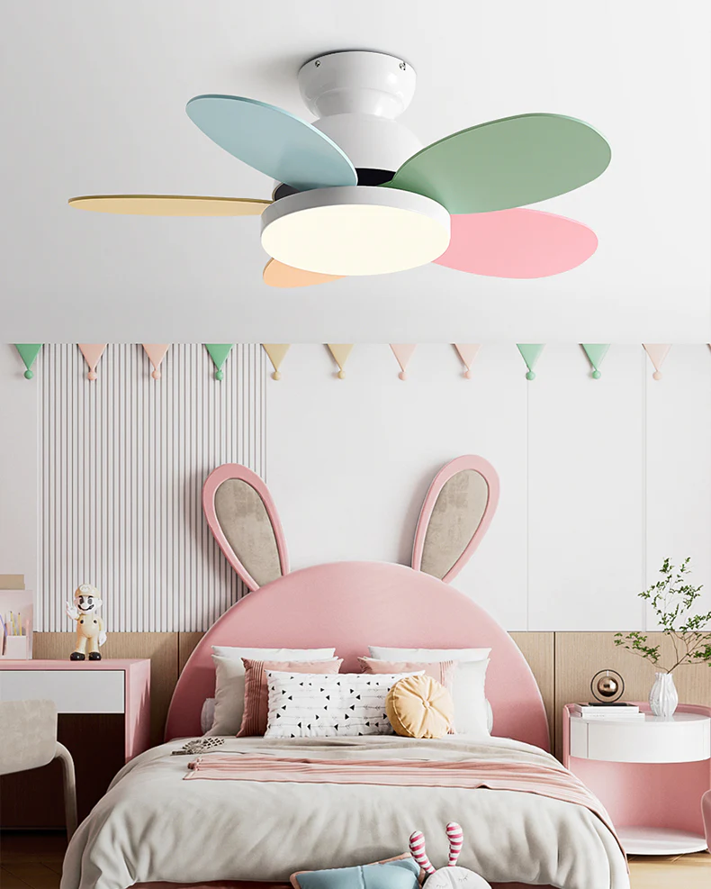 WOMO Children Low Profile Ceiling Fan Lamp - WM5157 - Image 10