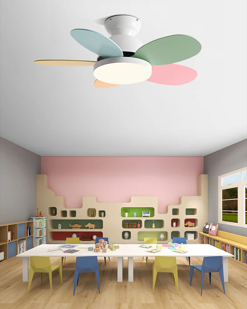 WOMO Children Low Profile Ceiling Fan Lamp - WM5157 - Image 3
