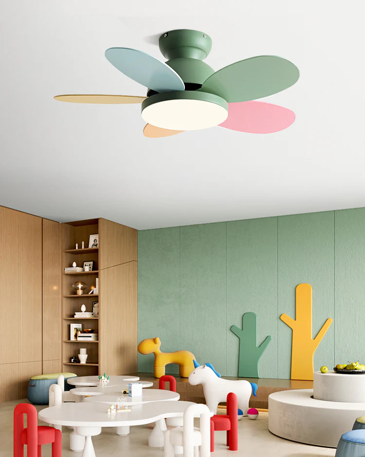 WOMO Children Low Profile Ceiling Fan Lamp - WM5157 - Image 8