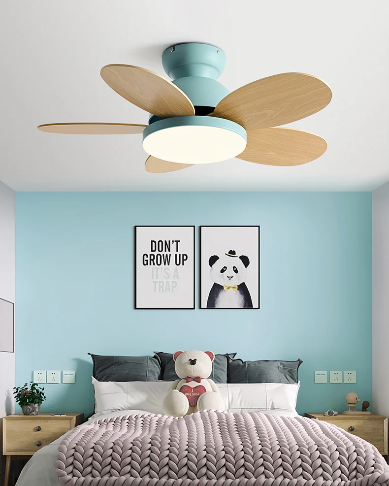 WOMO Children Low Profile Ceiling Fan Lamp - WM5158 - Image 11