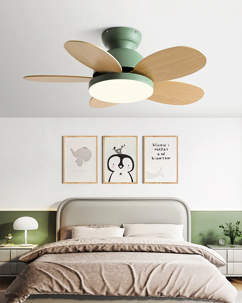 WOMO Children Low Profile Ceiling Fan Lamp - WM5158 - Image 8