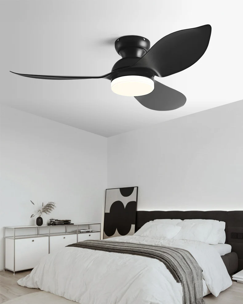 WOMO 38 Inch Low Profile Ceiling Fan Lamp-WM5219 - Image 11