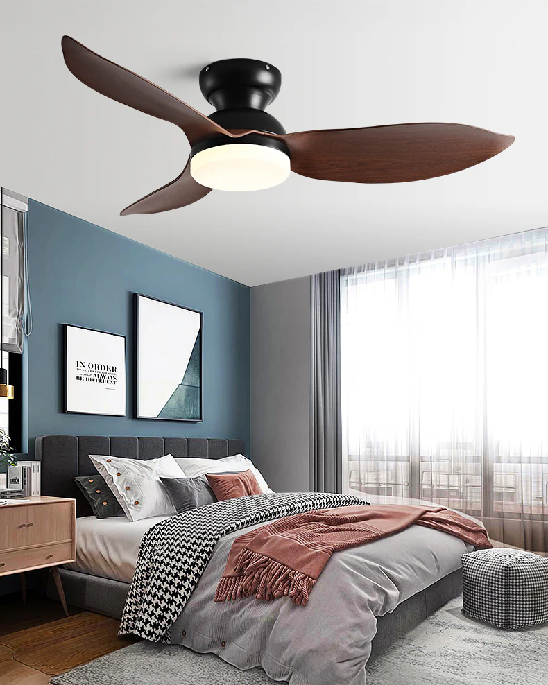 WOMO 38 Inch Low Profile Ceiling Fan Lamp-WM5219 - Image 12