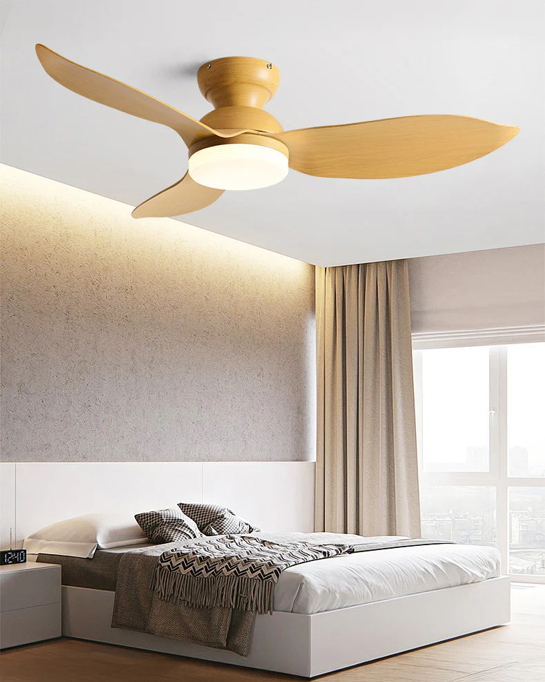 WOMO 38 Inch Low Profile Ceiling Fan Lamp-WM5219 - Image 4