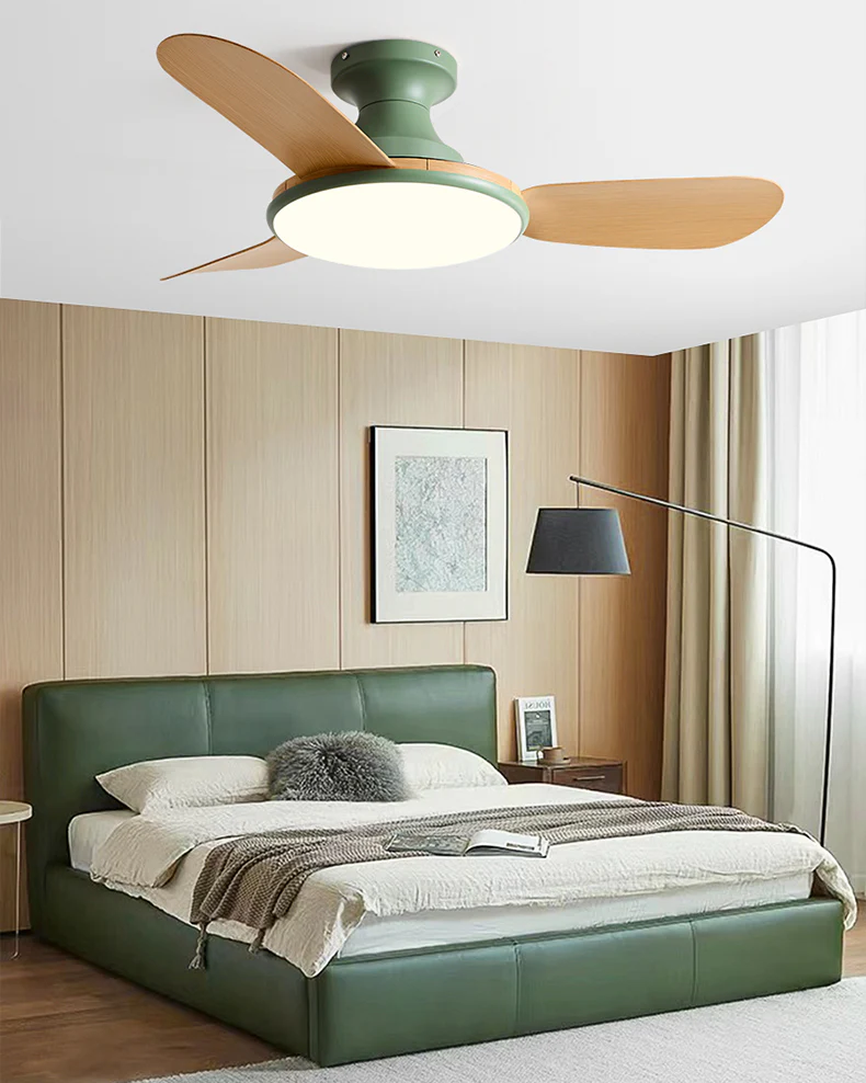 WOMO 42 Inch Low Profile Ceiling Fan Lamp-WM5201 - Image 2