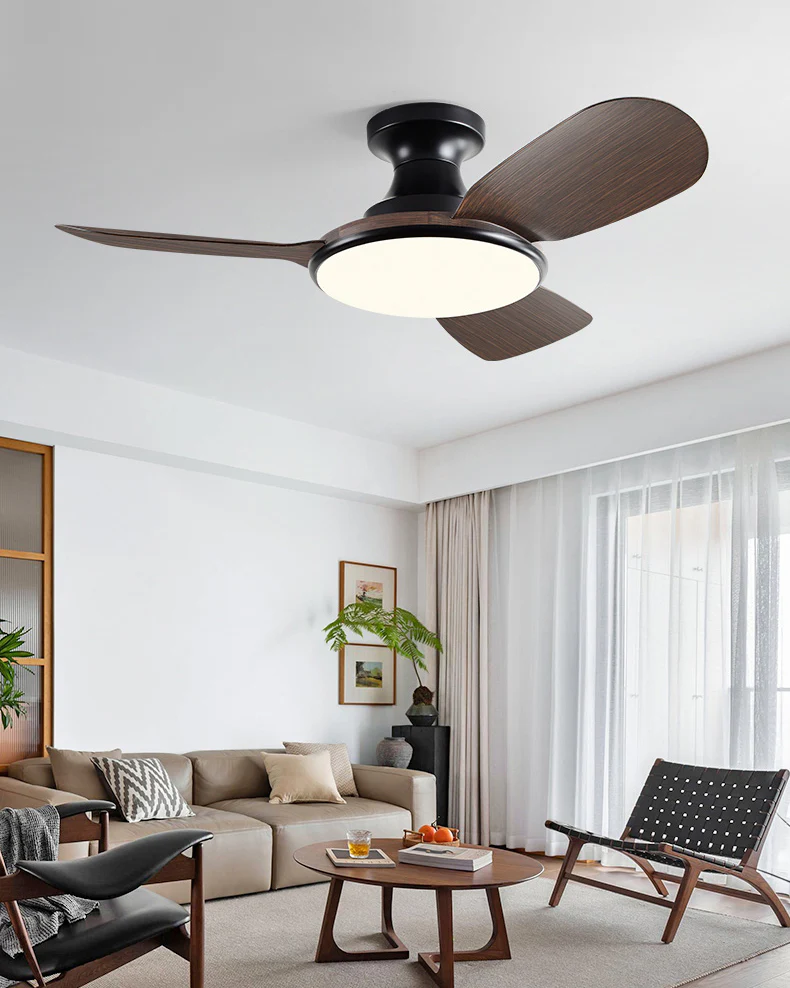 WOMO 42 Inch Low Profile Ceiling Fan Lamp-WM5201 - Image 3