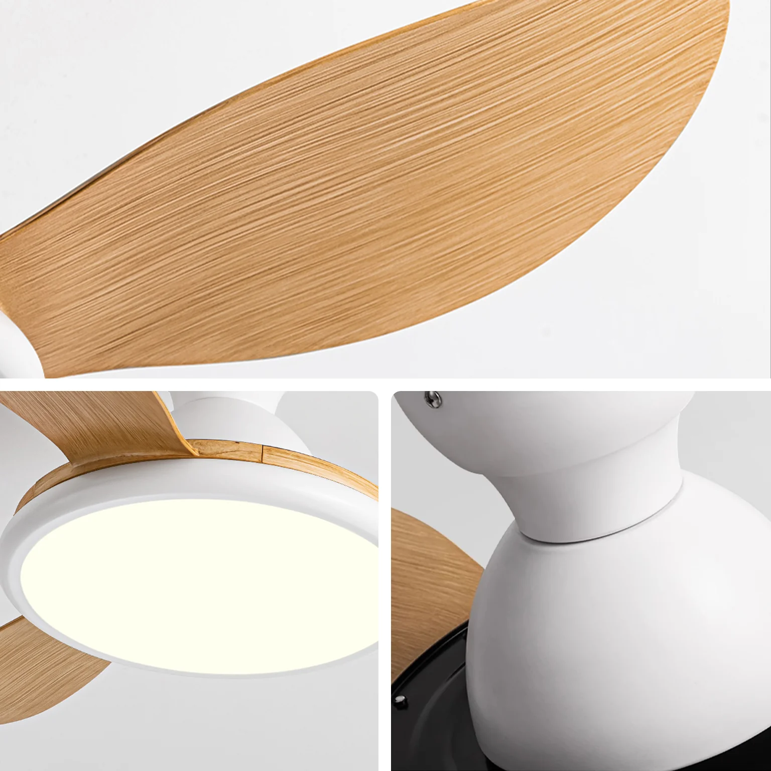 WOMO 42" Low Profile Ceiling Fan with Bright Light - WM5156 - Image 13