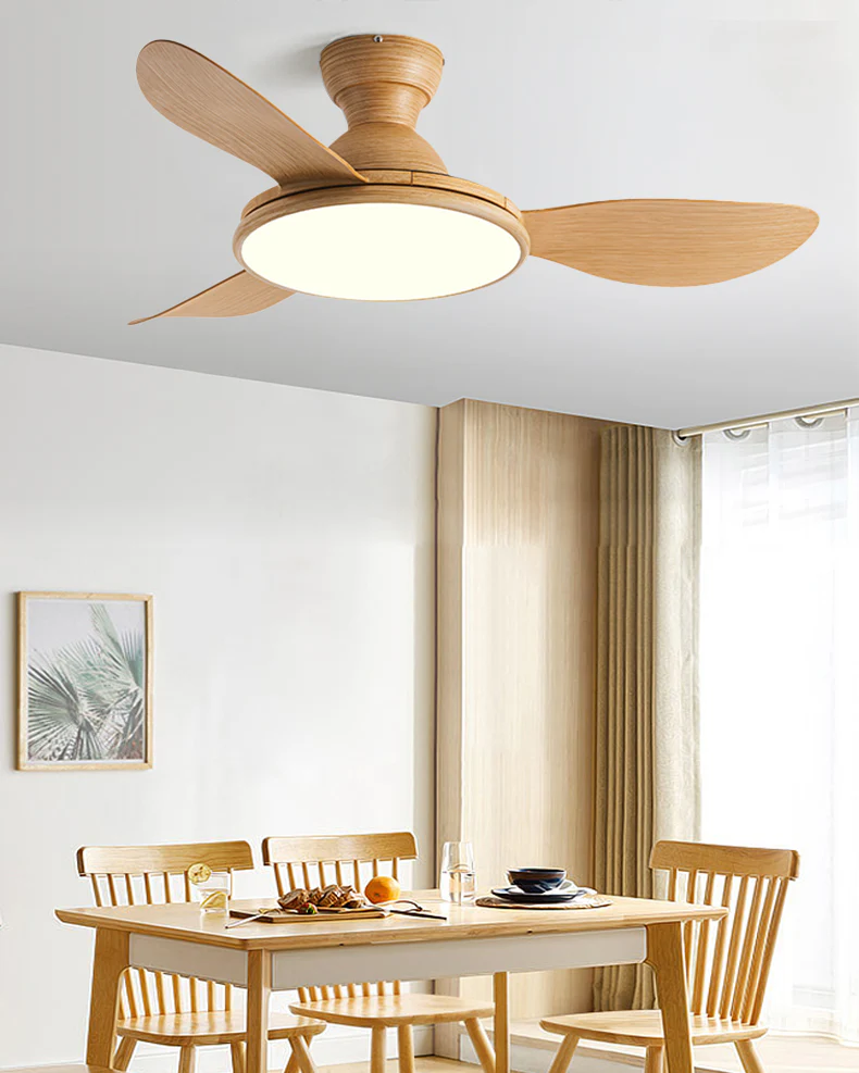 WOMO 42" Low Profile Ceiling Fan with Bright Light - WM5156 - Image 5