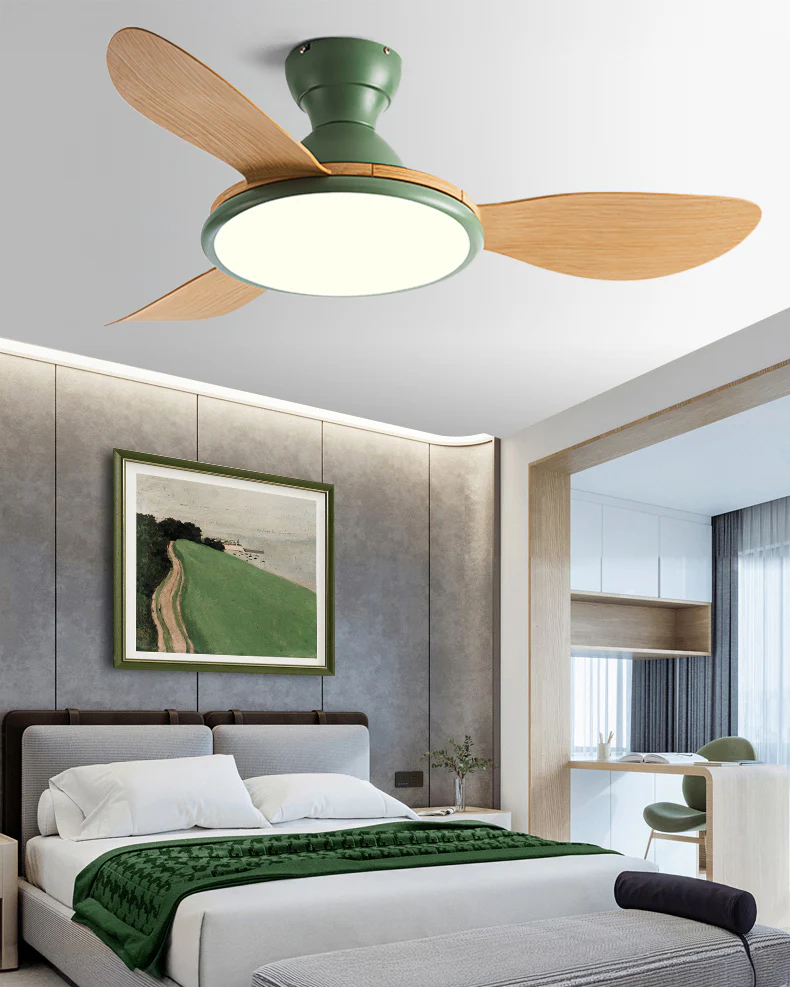 WOMO 42" Low Profile Ceiling Fan with Bright Light - WM5156 - Image 8