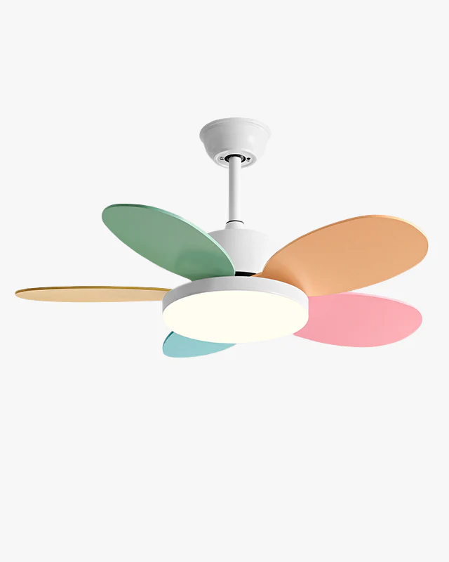 WOMO 5 Blade Children Ceiling Fan Lamp - WM5235