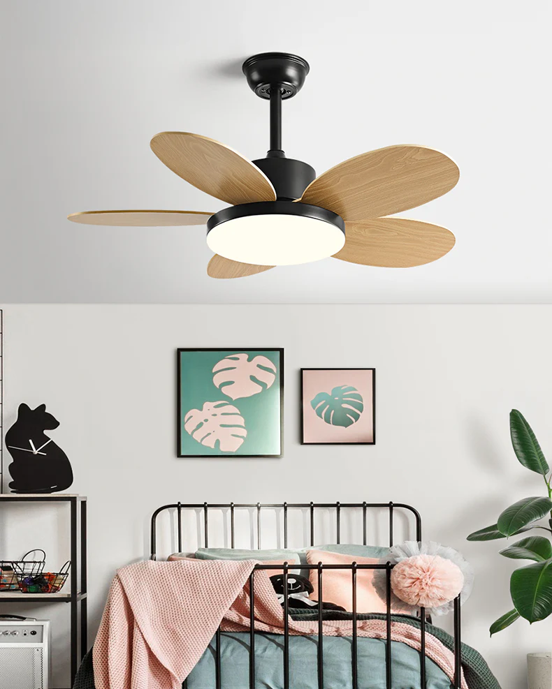 WOMO 5 Blade Children Ceiling Fan Lamp - WM5235 - Image 11