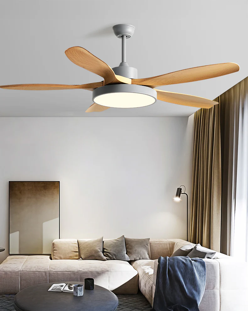 WOMO 5 Blade Large Ceiling Fan Lamp - WM5188 - Image 12