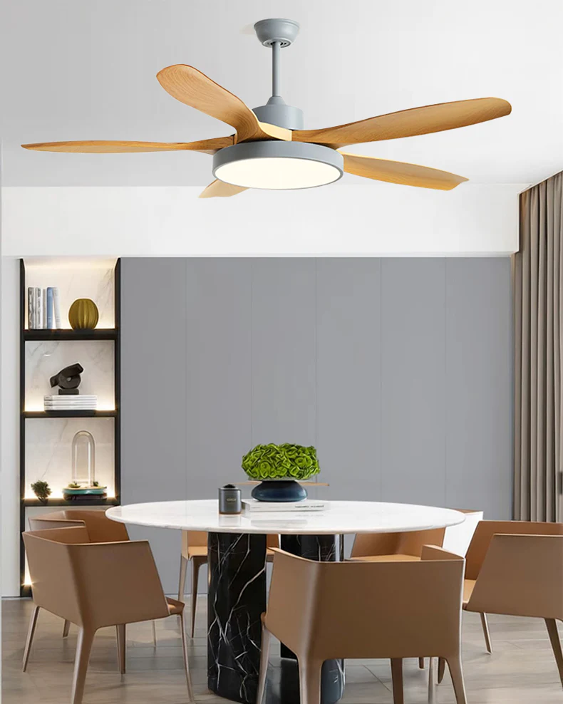 WOMO 5 Blade Large Ceiling Fan Lamp - WM5188 - Image 13