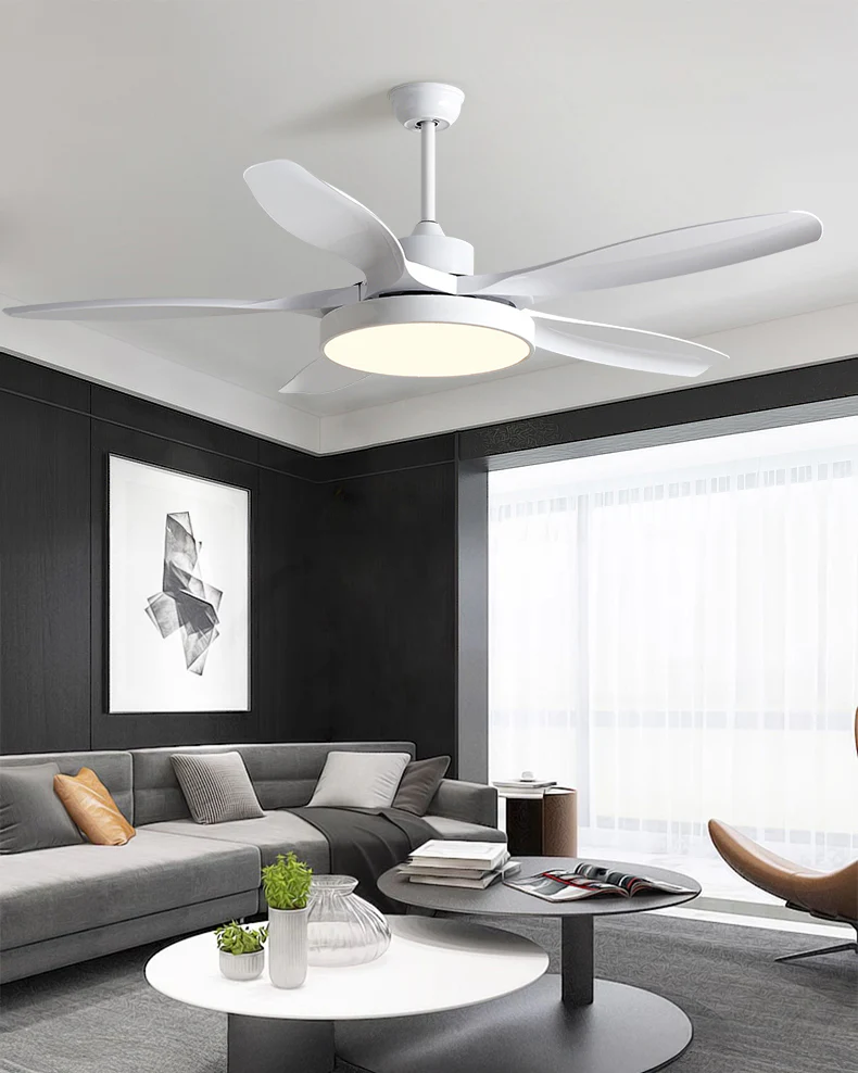 WOMO 5 Blade Large Ceiling Fan Lamp - WM5188 - Image 16