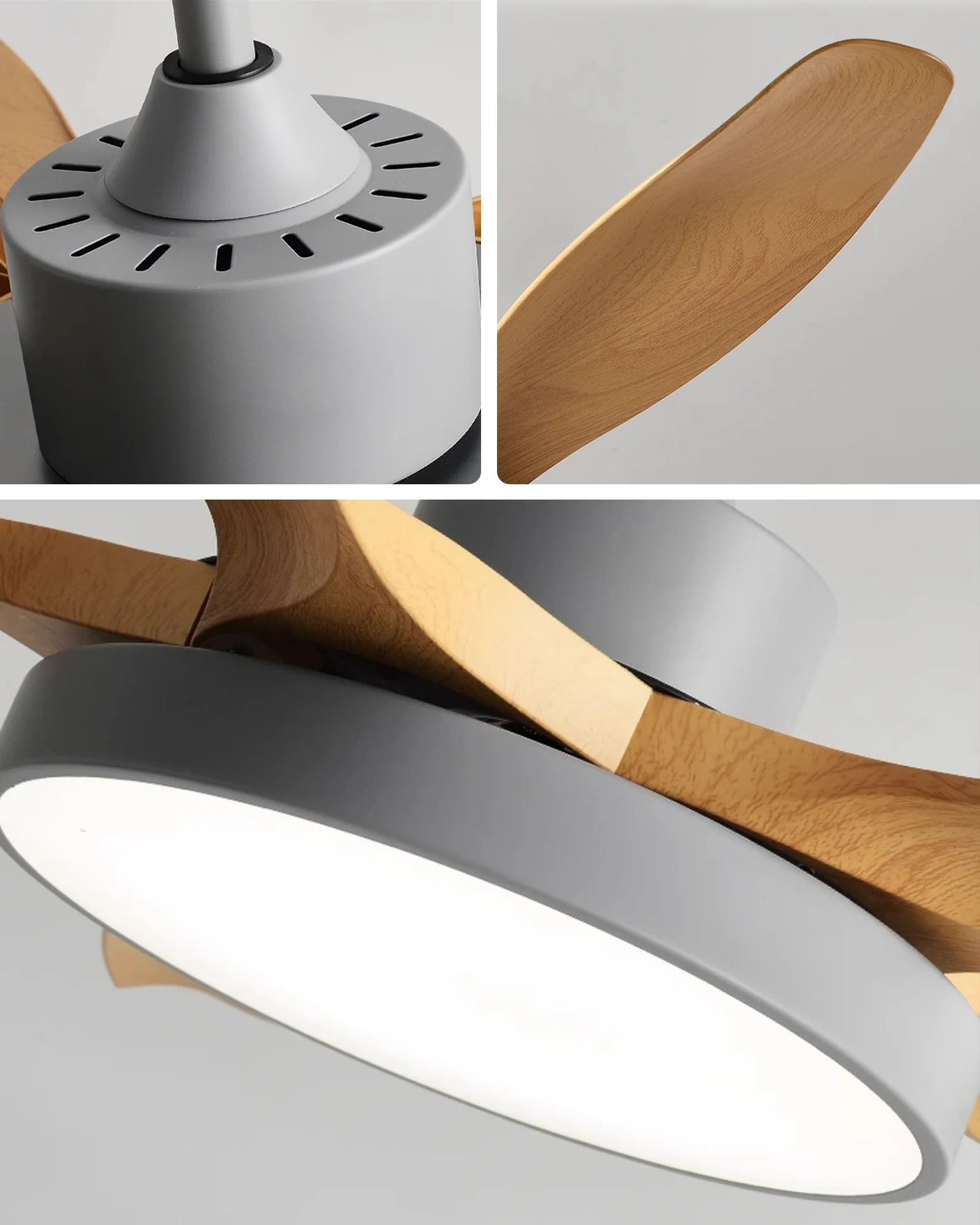 WOMO 5 Blade Large Ceiling Fan Lamp - WM5188 - Image 8