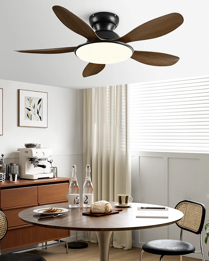 WOMO 5 Blade Low Profile Ceiling Fan Lamp - WM5194 - Image 14