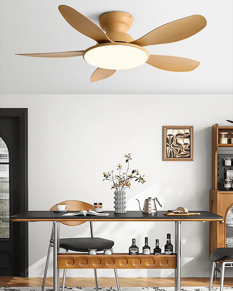WOMO 5 Blade Low Profile Ceiling Fan Lamp - WM5194 - Image 16