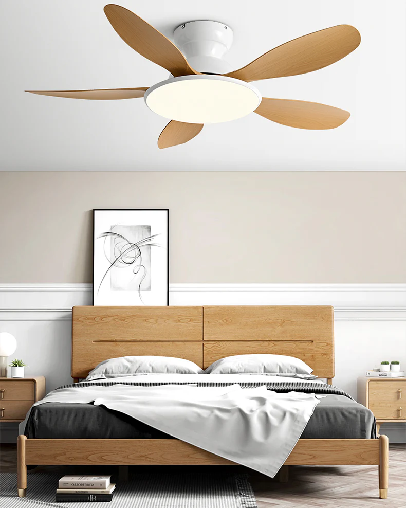 WOMO 5 Blade Low Profile Ceiling Fan Lamp - WM5194 - Image 18