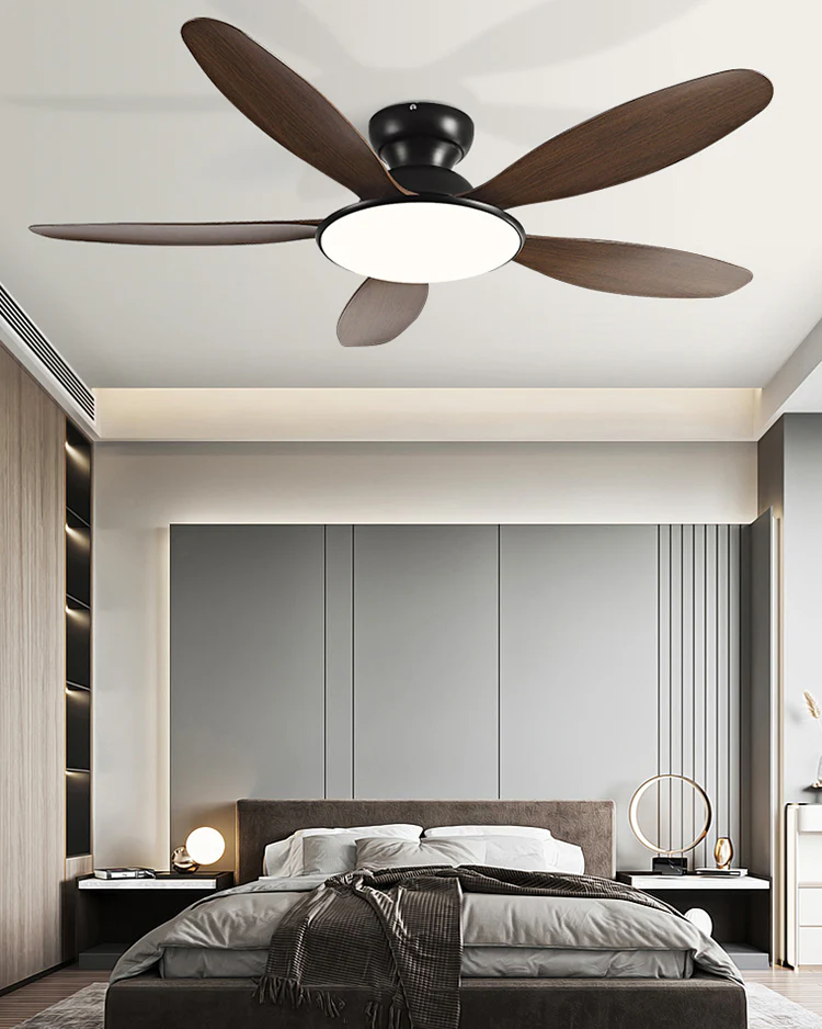 WOMO 5 Blade Low Profile Ceiling Fan Lamp - WM5194 - Image 5