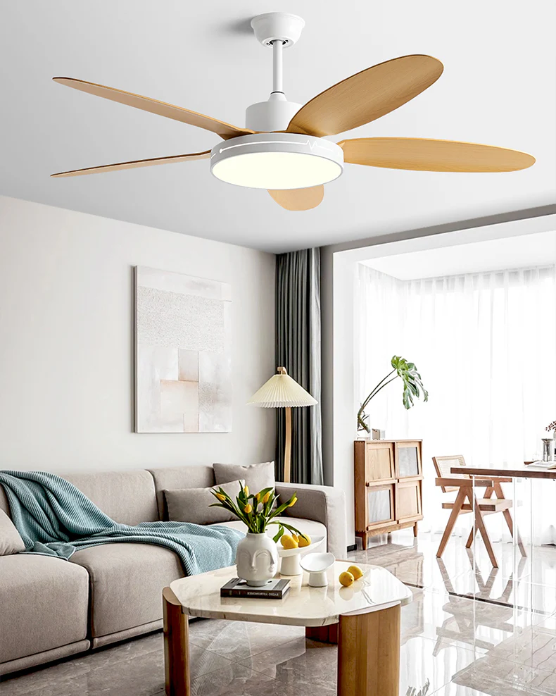 WOMO 5 Blade Modern Ceiling Fan Lamp - WM5189 - Image 11