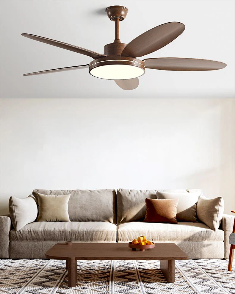 WOMO 5 Blade Modern Ceiling Fan Lamp - WM5189 - Image 2