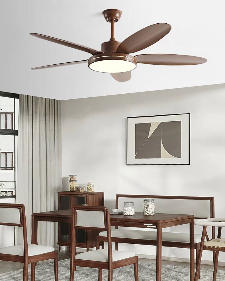 WOMO 5 Blade Modern Ceiling Fan Lamp - WM5189 - Image 7