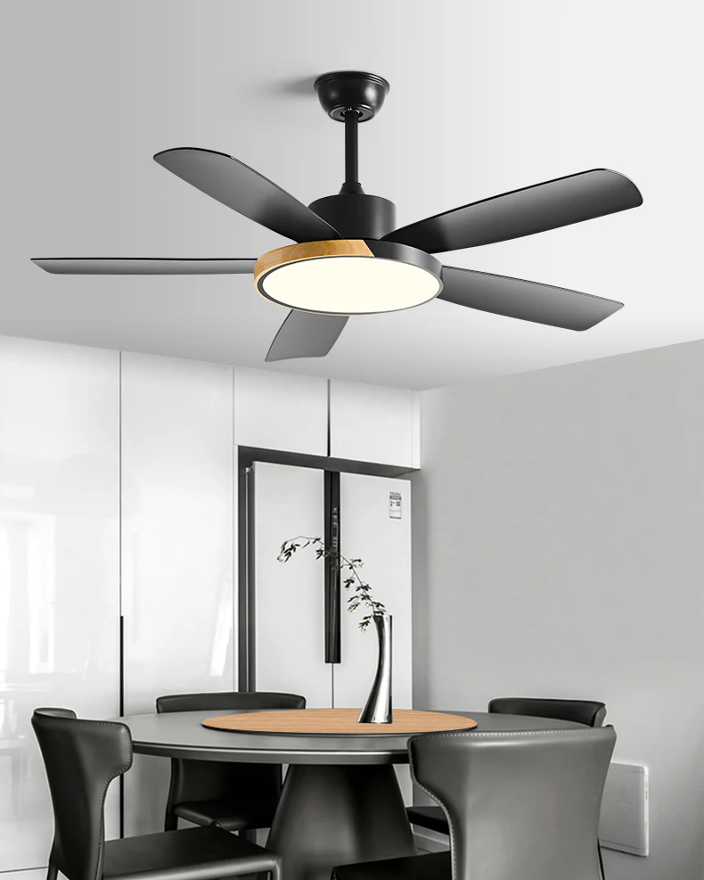 WOMO 5 Blade Modern Ceiling Fan Lamp - WM5250 - Image 4