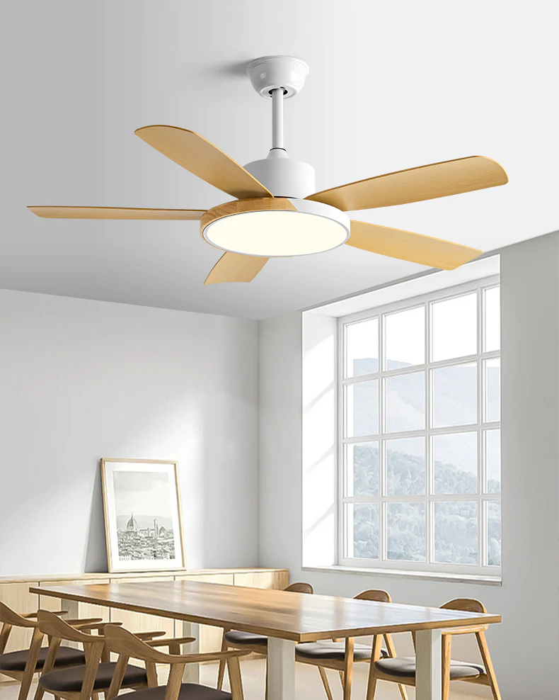 WOMO 5 Blade Modern Ceiling Fan Lamp - WM5250 - Image 7