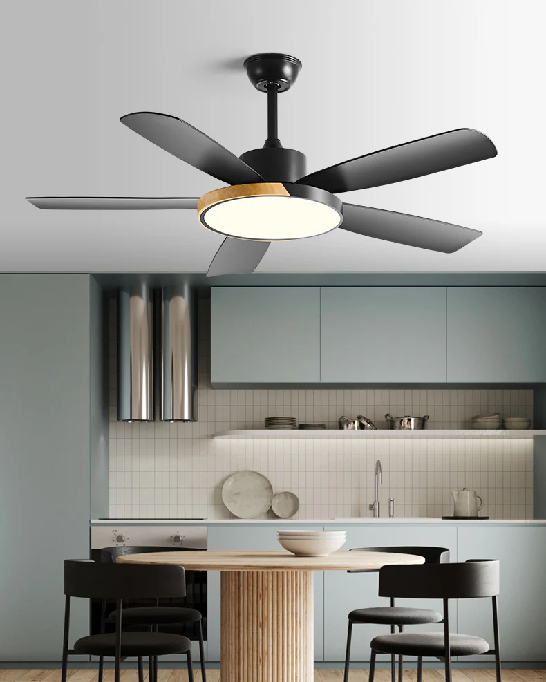 WOMO 5 Blade Modern Ceiling Fan Lamp - WM5250 - Image 9