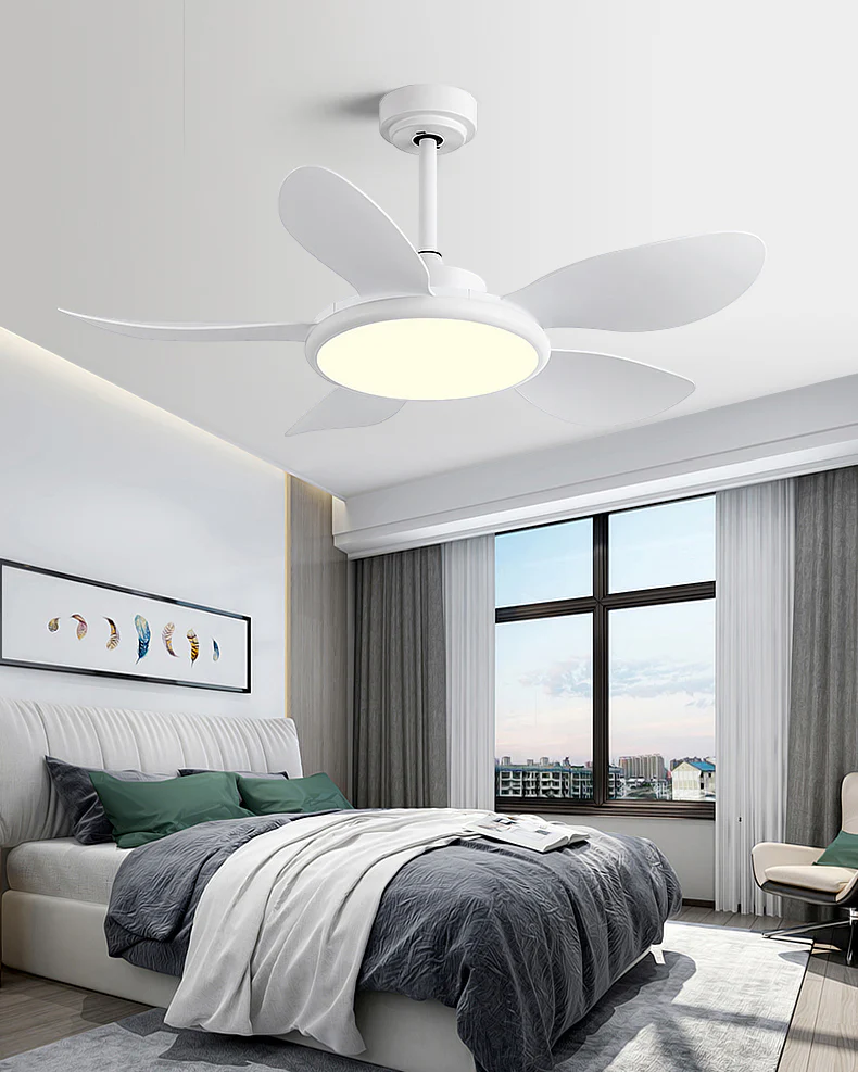 WOMO 5 Blade Modern Ceiling Fan Lamp - WM5252 - Image 7