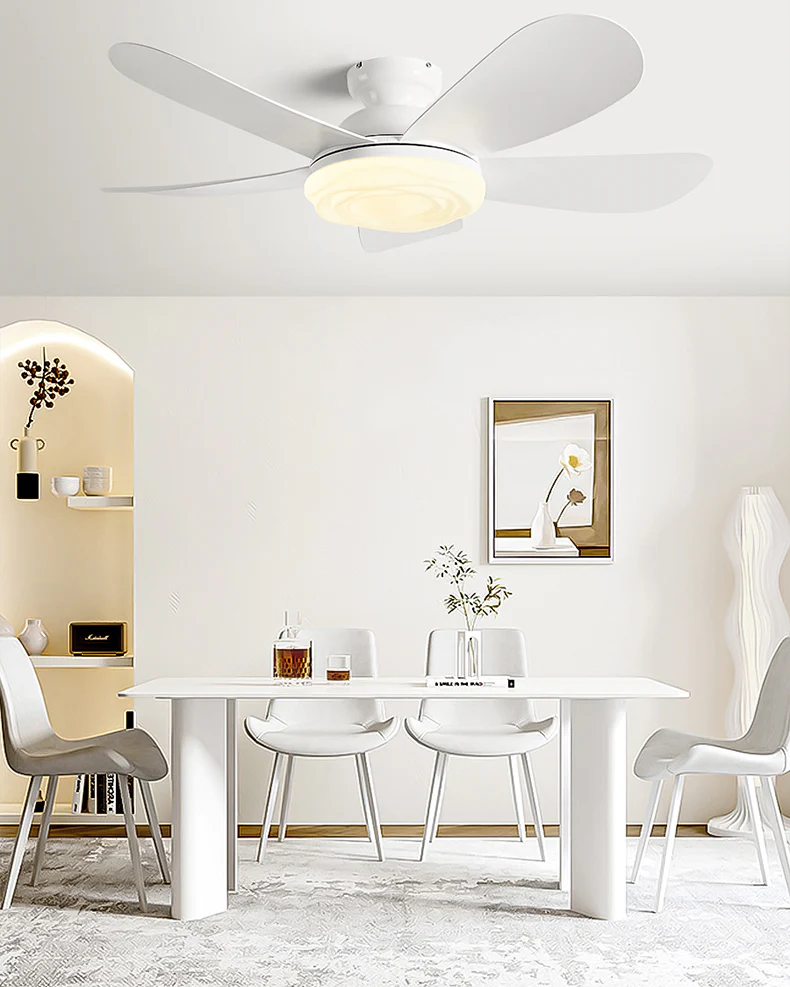 WOMO 52 inch Low Profile Ceiling Fan with Bright Light - WM5165 - Image 11