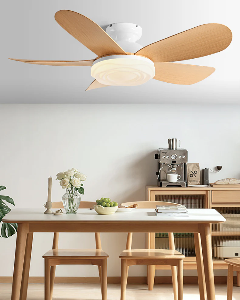 WOMO 52 inch Low Profile Ceiling Fan with Bright Light - WM5165 - Image 5
