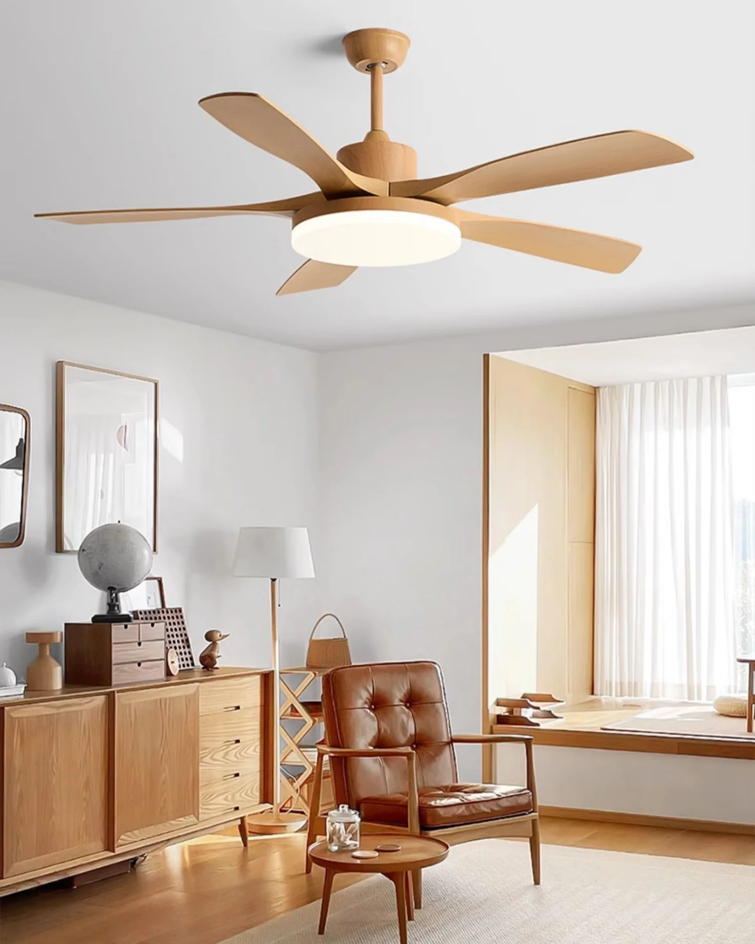 WOMO 56 inch 5 Blade Ceiling Fan Lamp - WM5182 - Image 10