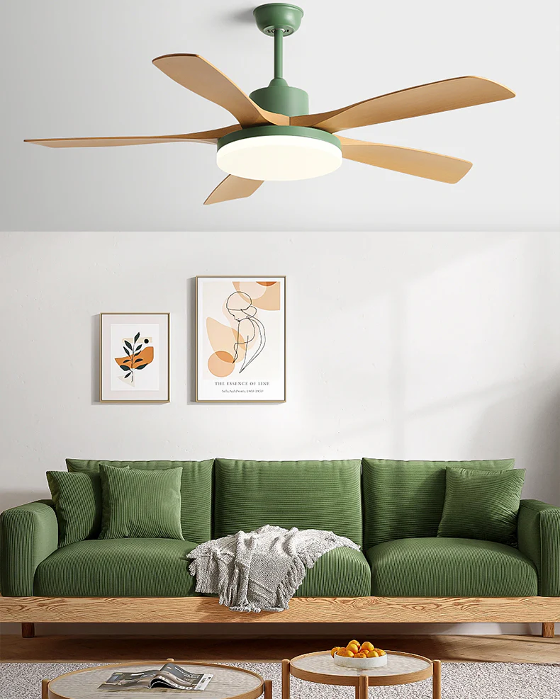 WOMO 56 inch 5 Blade Ceiling Fan Lamp - WM5182 - Image 19