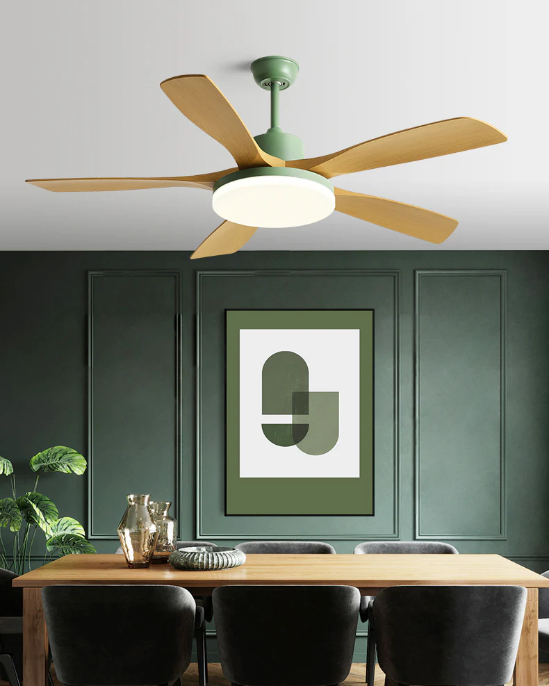 WOMO 56 inch 5 Blade Ceiling Fan Lamp - WM5182 - Image 7