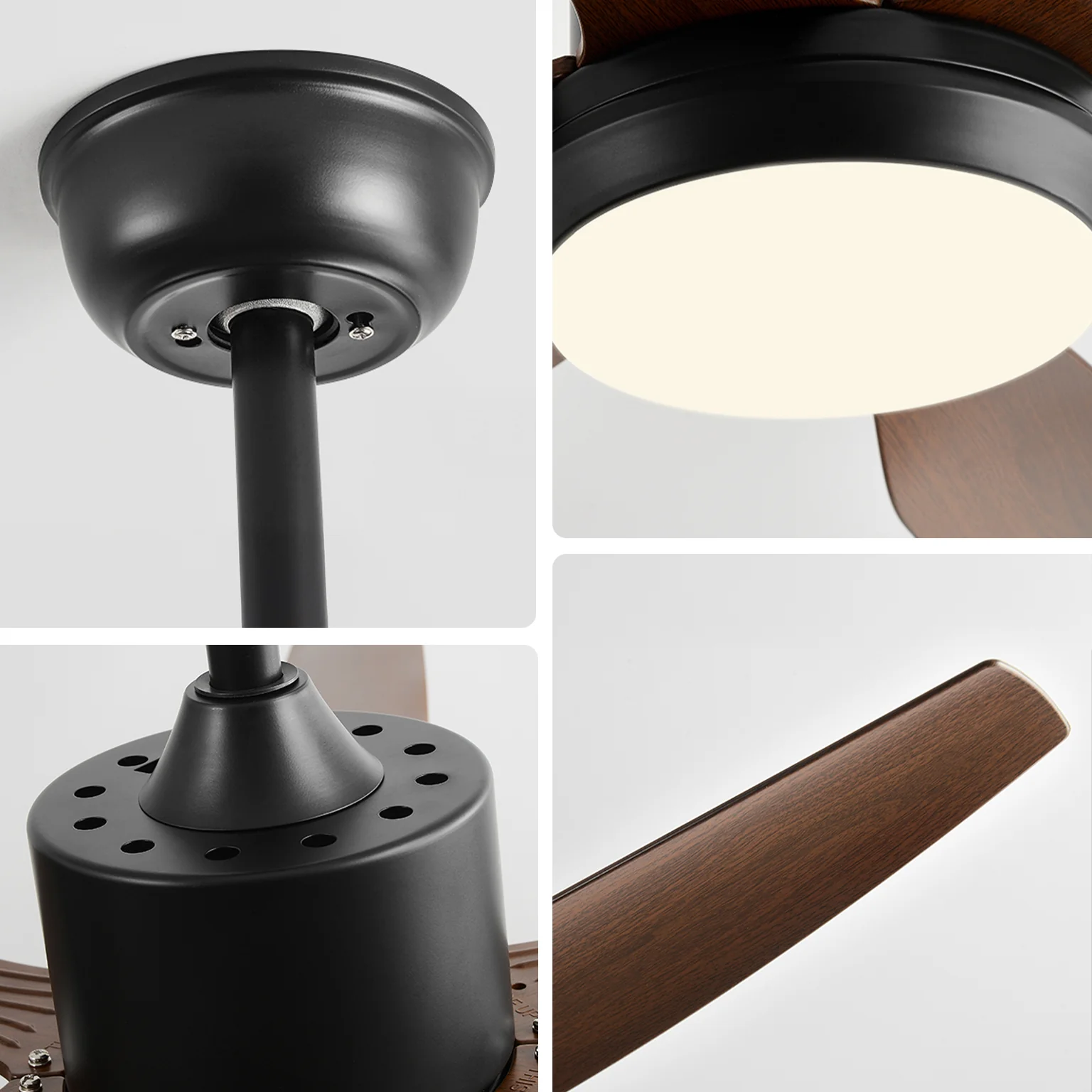 WOMO 6 Blade Large Ceiling Fan Lamp-WM5212 - Image 11