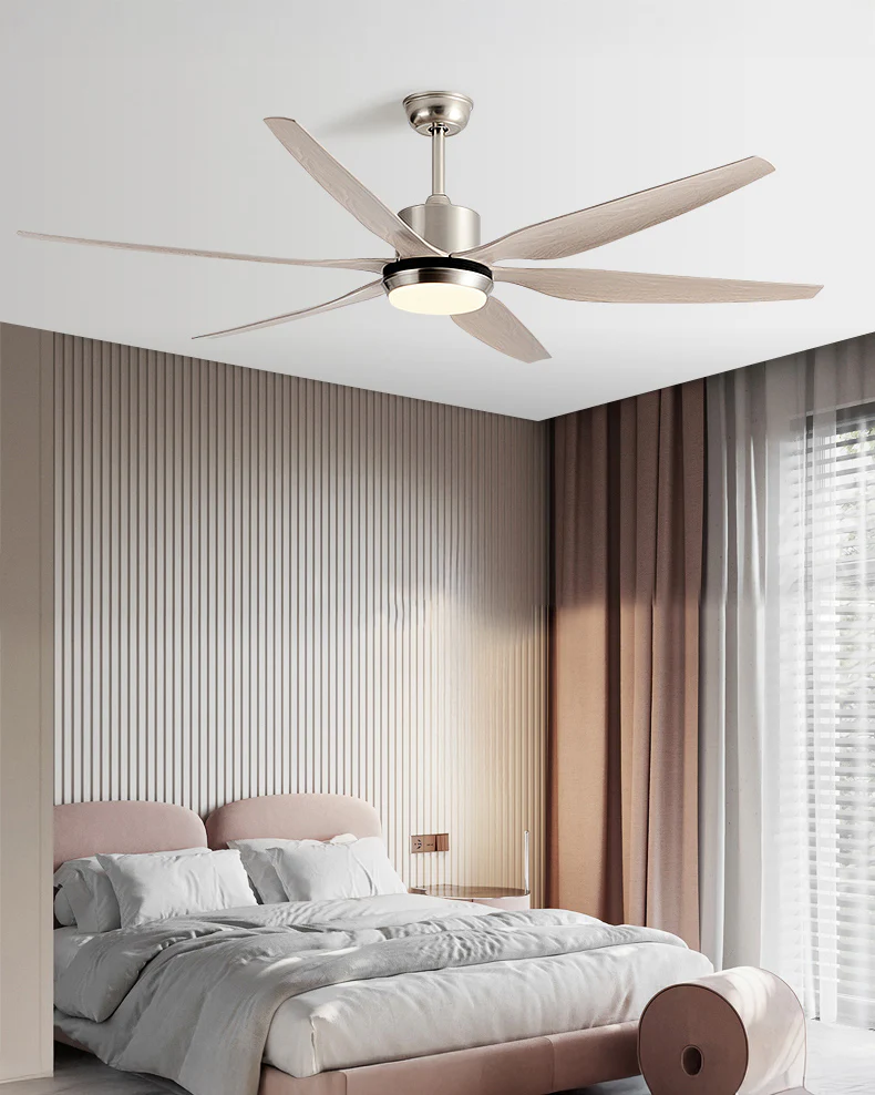 WOMO 6 Blade Large Ceiling Fan Lamp-WM5212 - Image 4