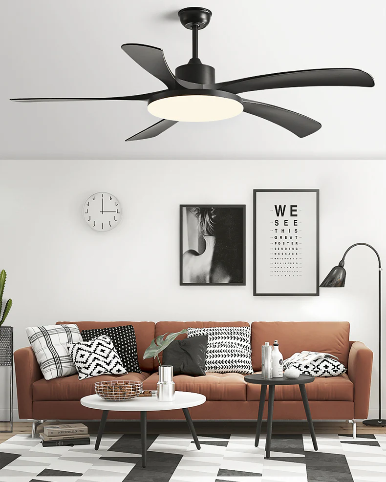 WOMO 60 inch Large Ceiling Fan Lamp - WM5179 - Image 14
