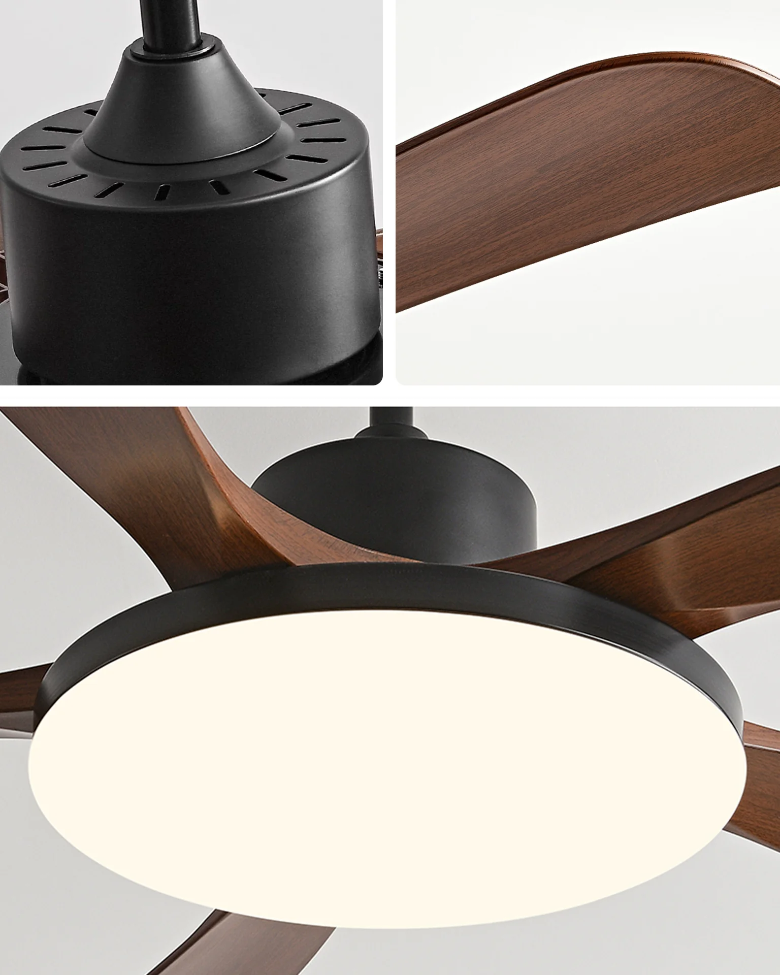 WOMO 60 inch Large Ceiling Fan Lamp - WM5179 - Image 9