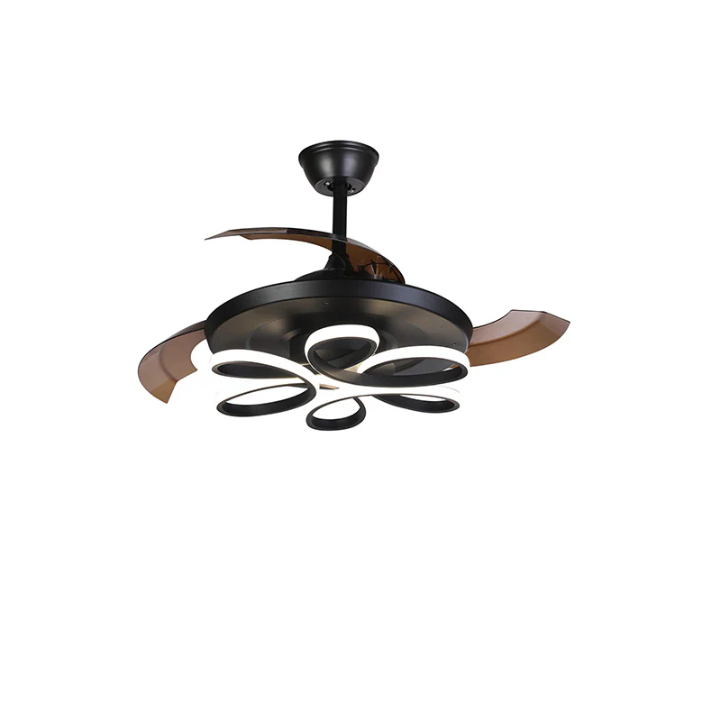 WOMO Unique Retractable Ceiling Fan Lamp-WM5081 - Image 8