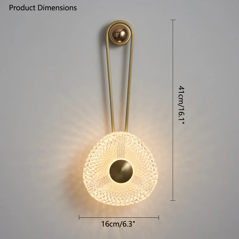 WOMO Cool Acrylic Accent Wall Sconce-WM6077 - Image 86