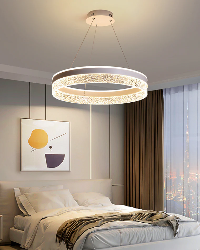 WOMO Acrylic Circular LED Chandelier-WM2171 - Image 11